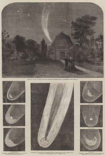 ドナティの彗星 作： Richard Principal Leitch